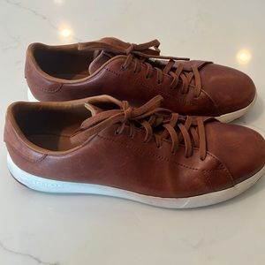 Mens Size 11 Cole Hann Grand.OS Dress Shoe Brown